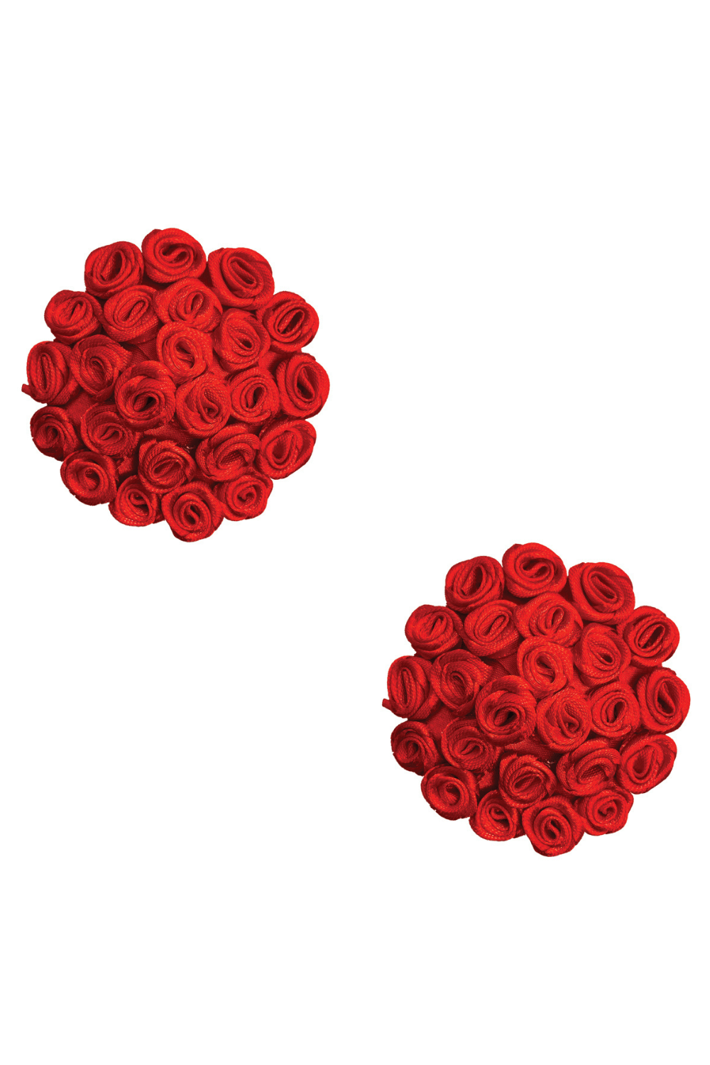 Burlesque First Impression Red Roses Reusable Silicone Pasties