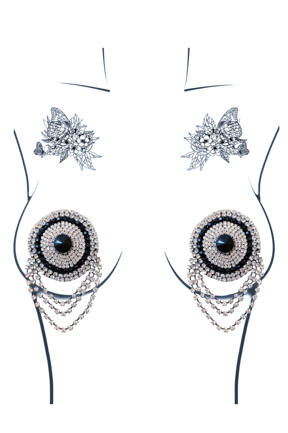 Burlesque La Vie Boheme Jewel Reusable Silicone Pasties