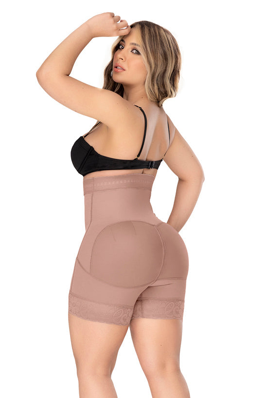 Mapale Shapewear High Waist "Pull On" Short