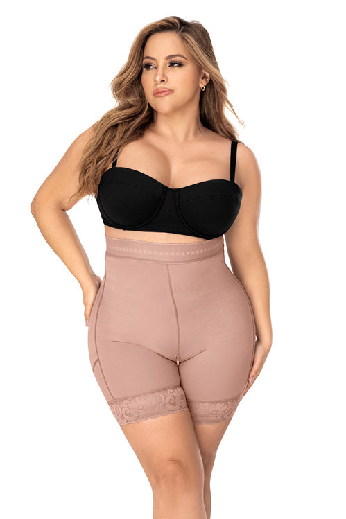 Mapale Shapewear High Waist "Pull On" Short