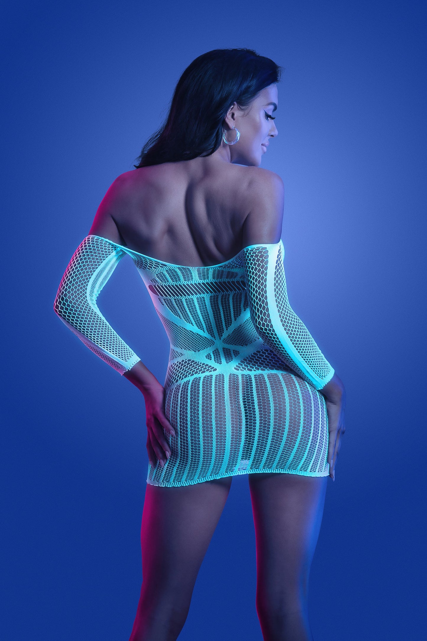 Fantasy Lingerie Glow Ascension Long Sleeve Seamless Dress