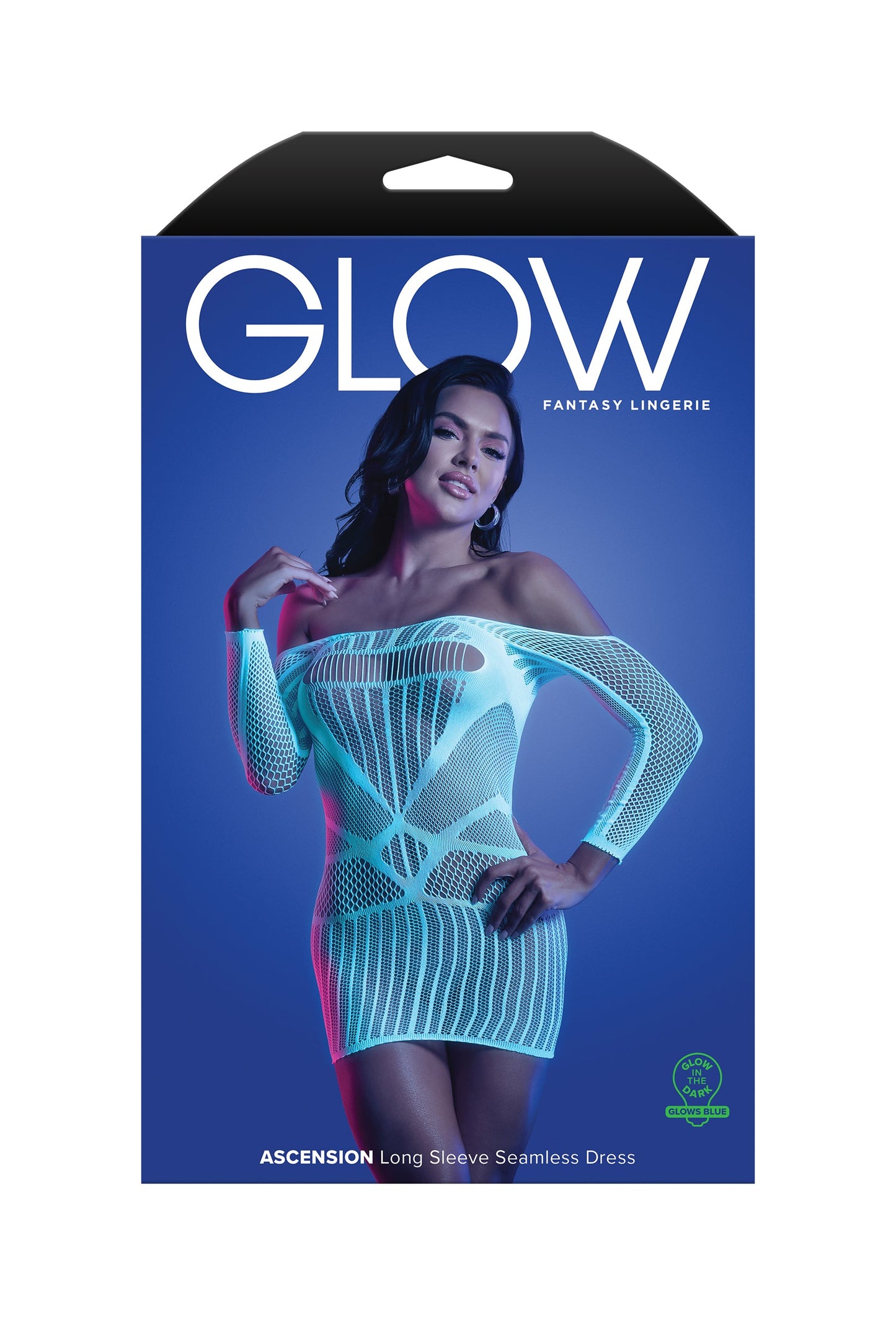 Fantasy Lingerie Glow Ascension Long Sleeve Seamless Dress