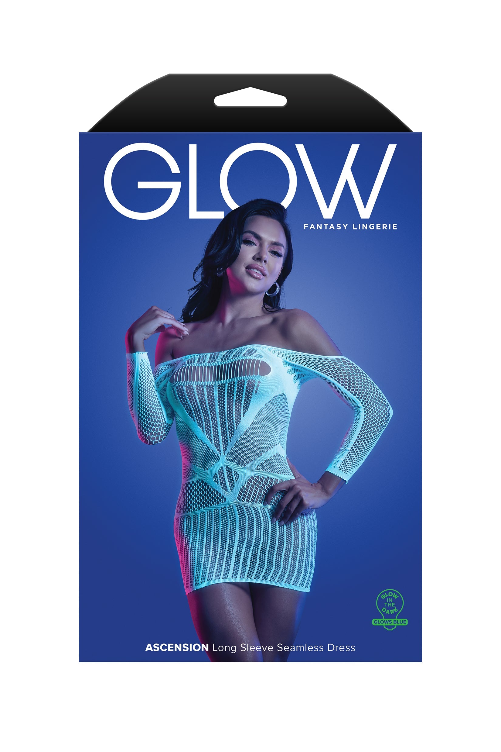 Fantasy Lingerie Glow Ascension Long Sleeve Seamless Dress