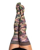 Kixies Alex Thigh High Camouflage
