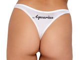 Roma Confidential Horoscope Zodiac Aquarius Panty White