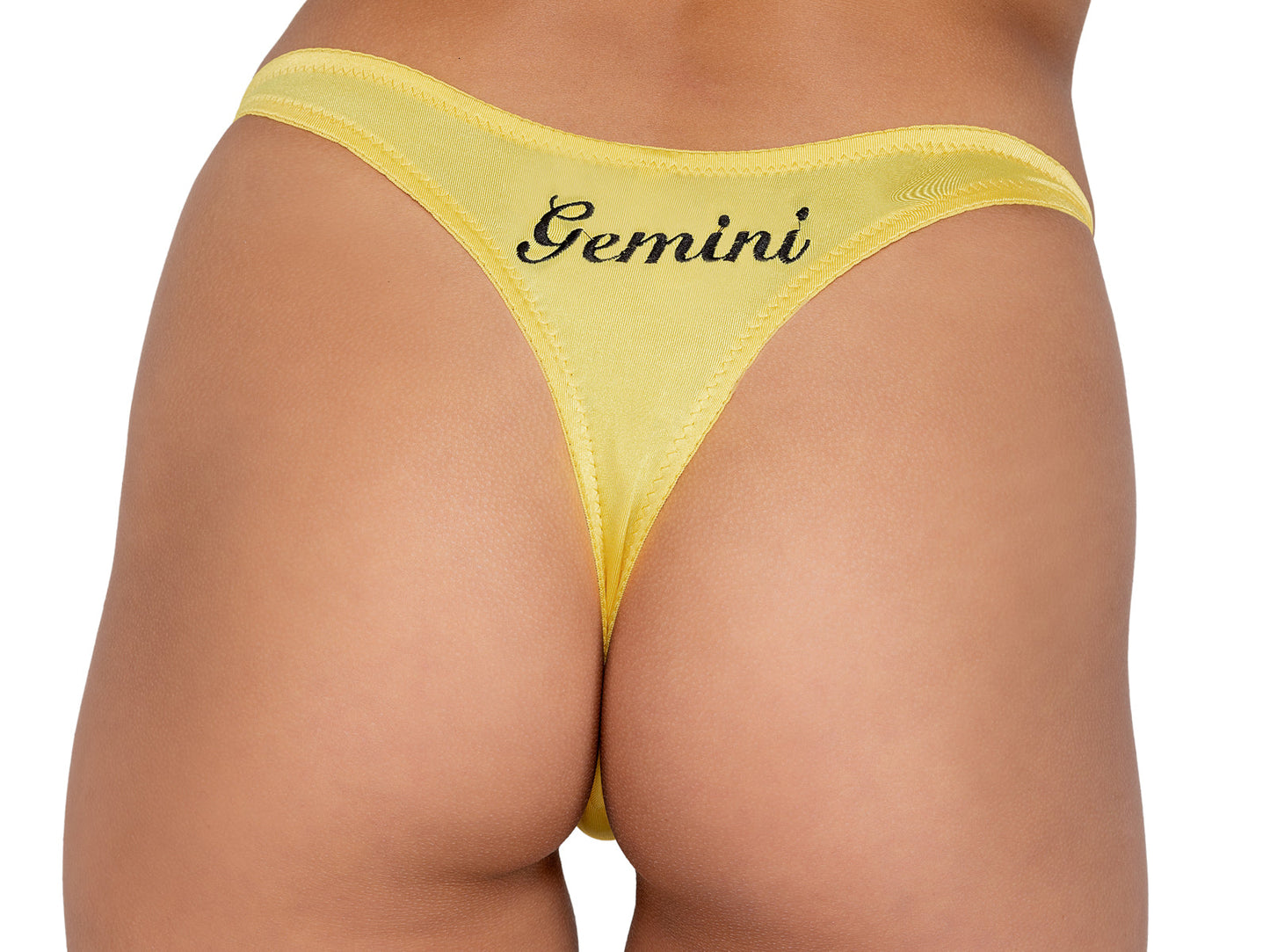 Roma Confidential Zodiac Gemini Panty Yellow