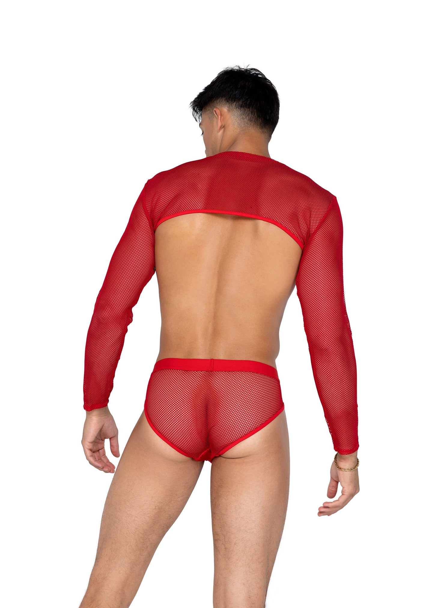 Roma Confidential Mens X-Posed Underwear Crop Top