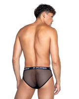 Playboy Mens Dark Room Briefs Underwear