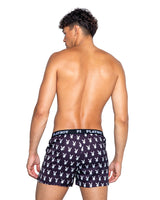 Playboy Mens Champion Boxer Underwear Black