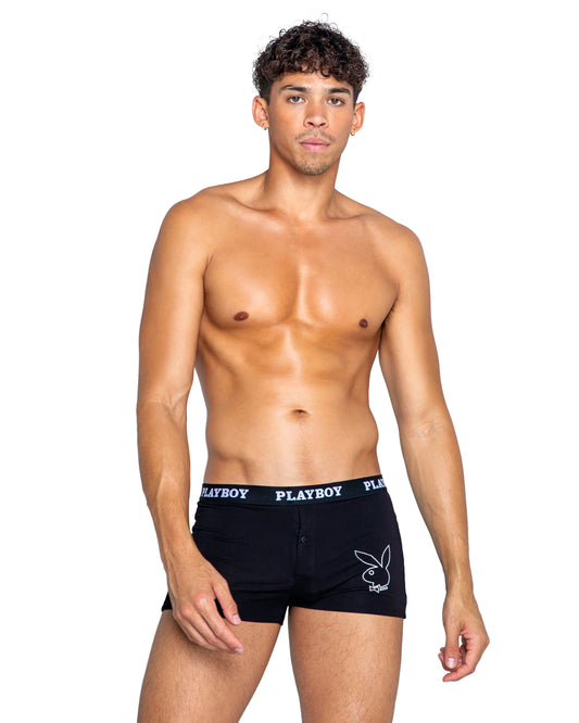 Roma Confidential Playboy Mens Tuxedo Modal Boxer Briefs Underwear
