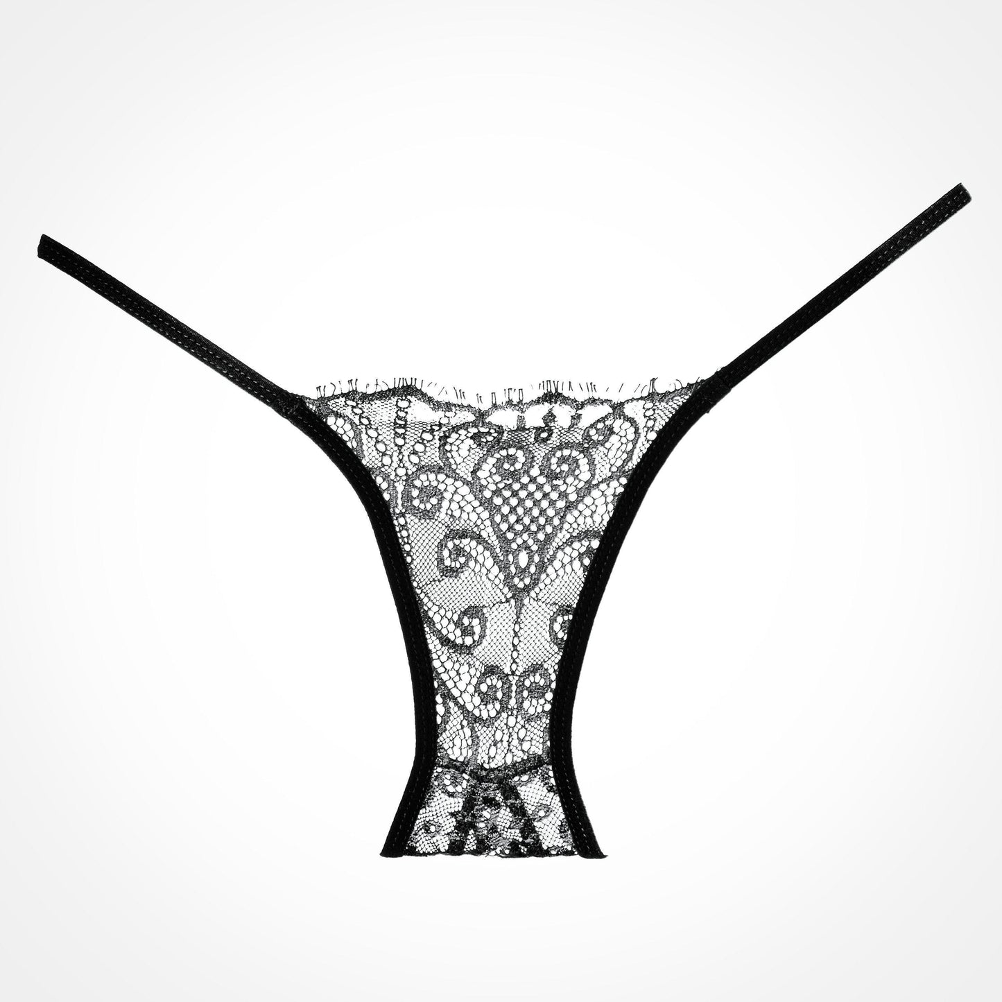 Allure Adore Enchanted Belle Panty Black