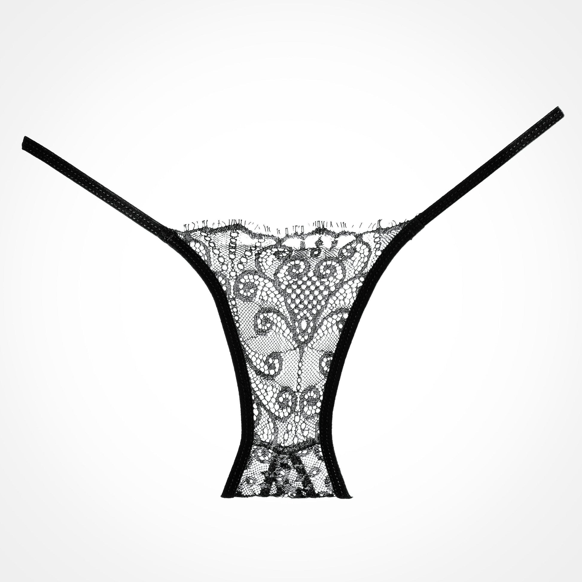 Allure Adore Enchanted Belle Panty Black
