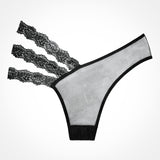 Allure Adore Wild Orchid Panty Black
