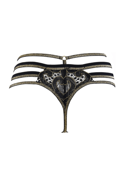 Axami 9628 Strappy Thong Panty Golden Dream