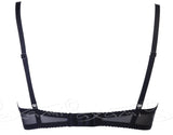 Axami 5131 Bell Unlined Sheer Balconette Bra MADE IN EUROPE