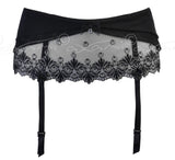 Axami 5132 Bell Sheer Garter Belt MADE IN EUROPE