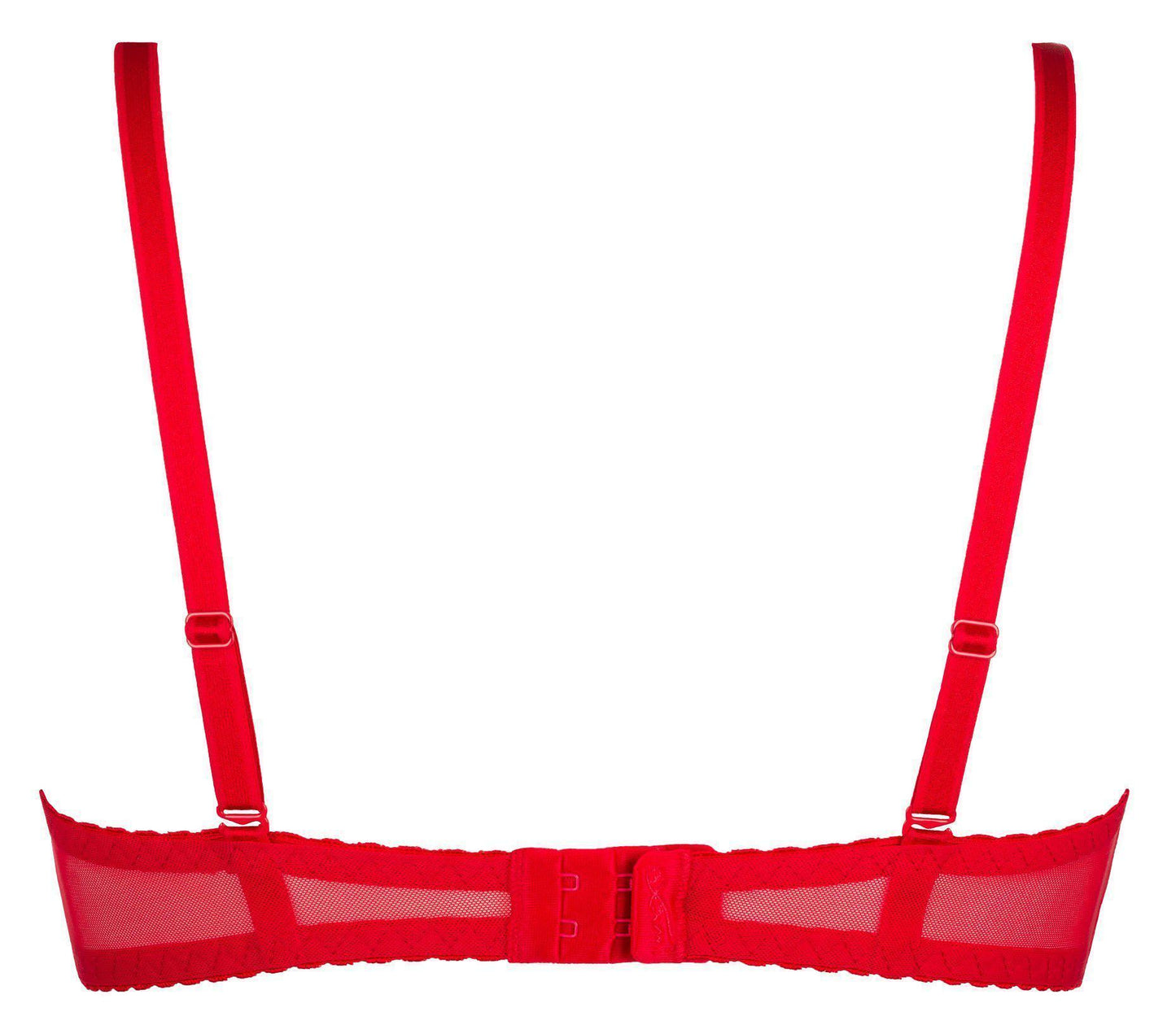 Axami 6081 Tao Red Open Cups Shelf Bra Sex in the City