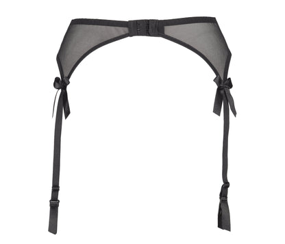 Axami 6472 Noir Glossy Garter Belt Shades of Love