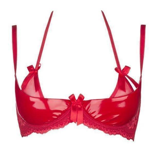 Axami 6481 Rouge Glossy Shelf Bra Shades of Love