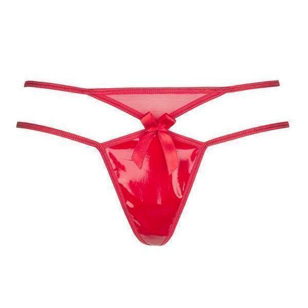 Axami 6488 Rouge Glossy Thong Shades of Love