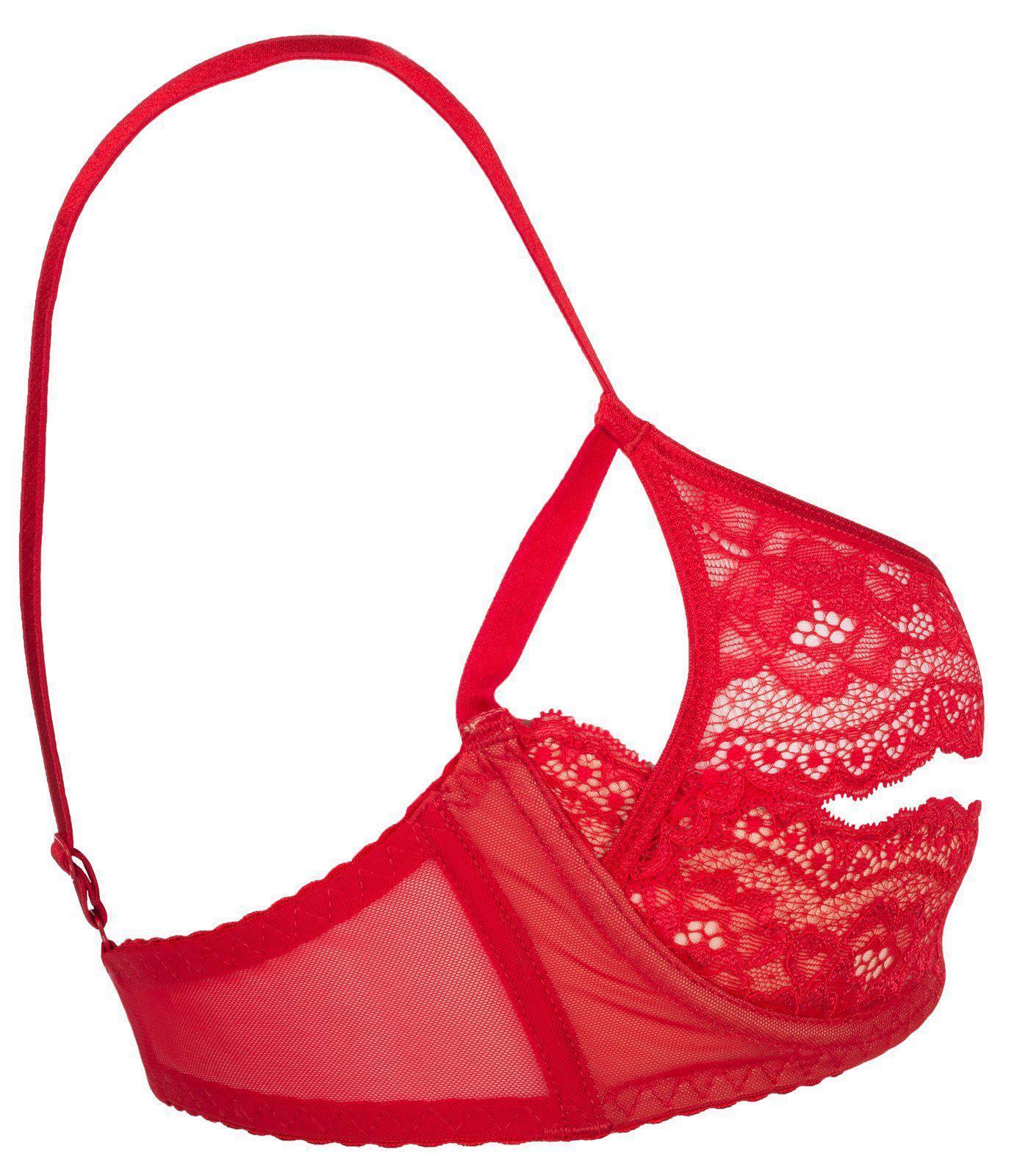 Axami 6721 Intense Open Cups Shelf Bra