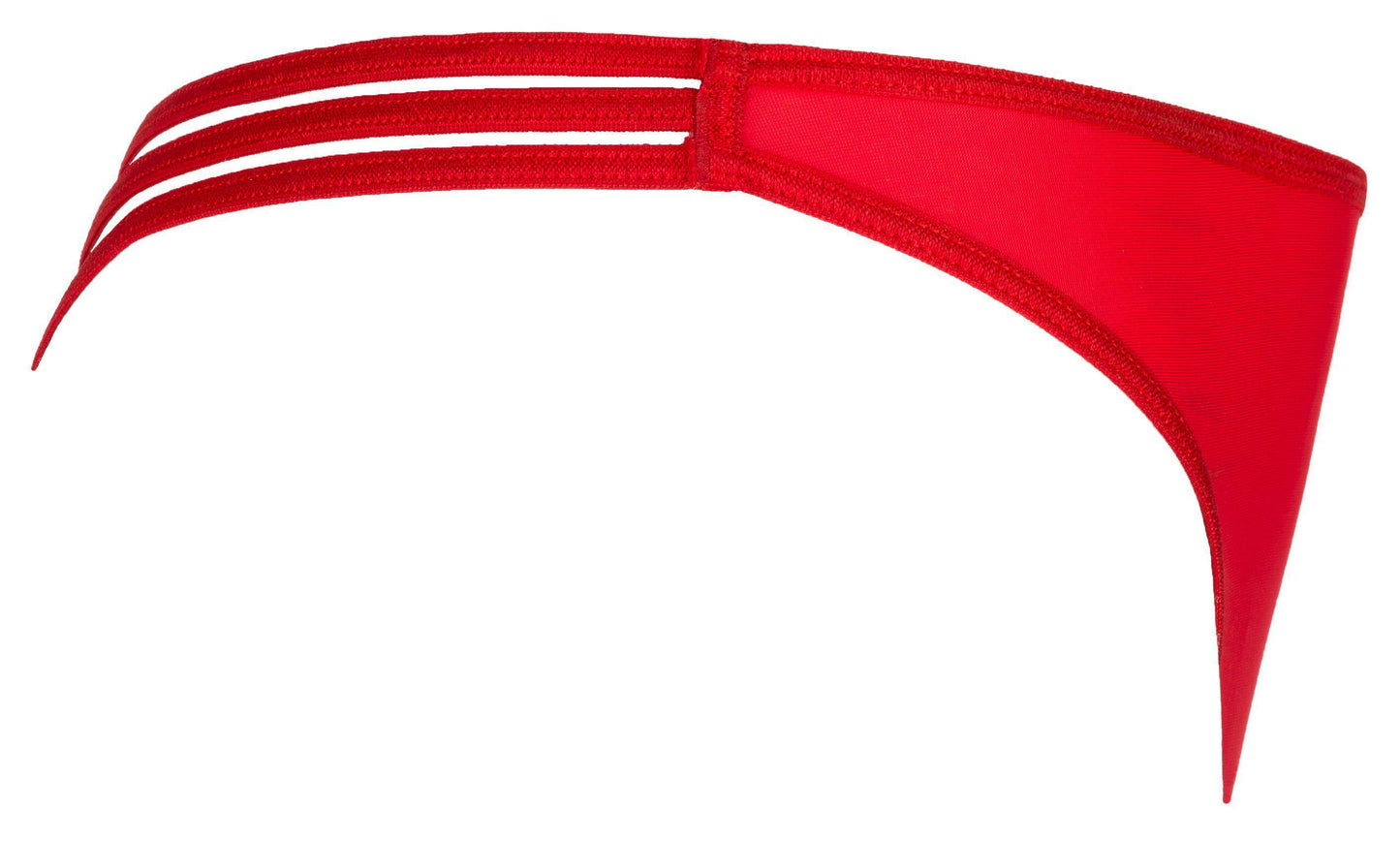 Axami 7018 Breva Red Strappy Thong