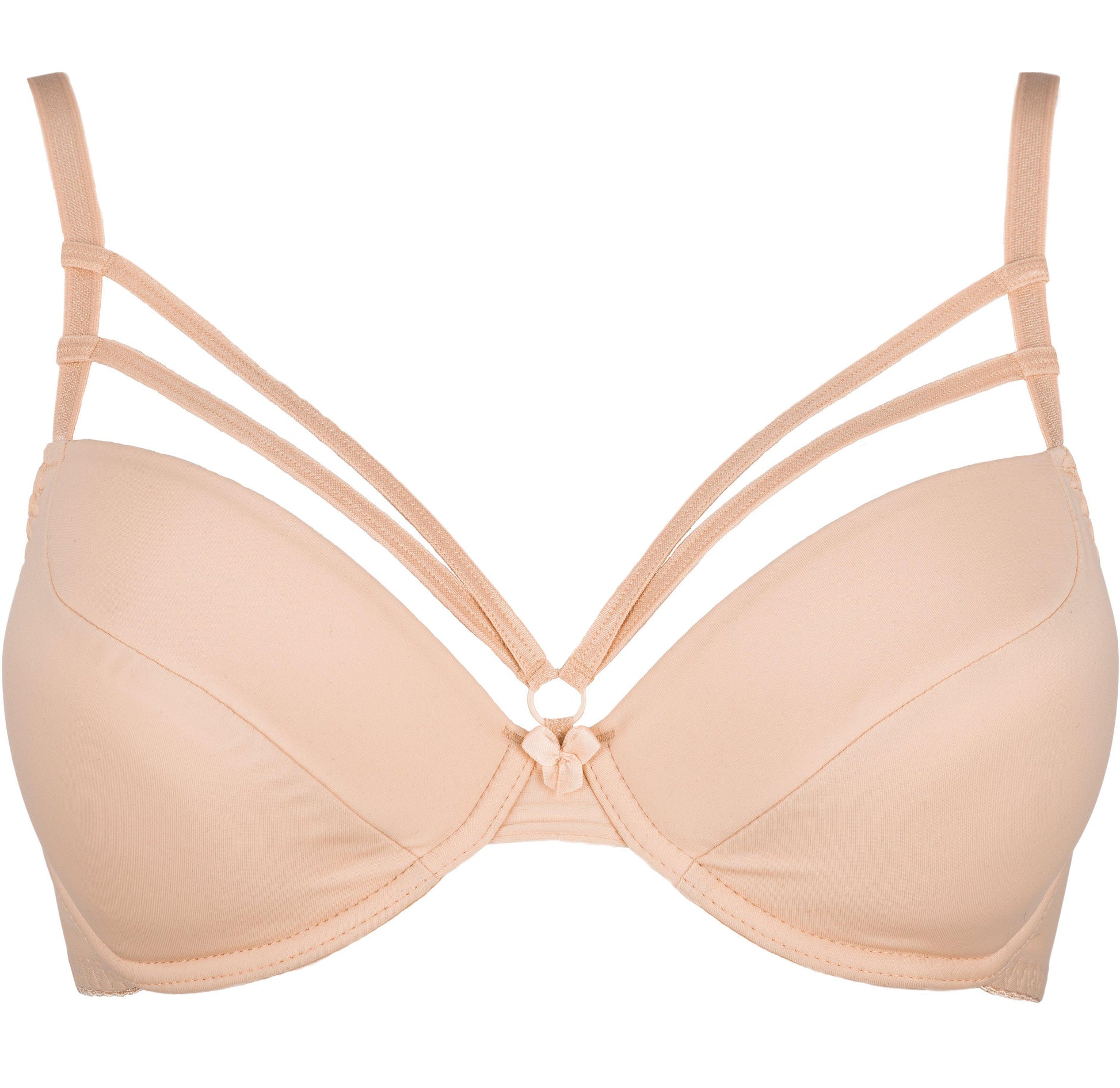 Axami 7031 Sirocco Beige Strappy Cups Push-up Bra