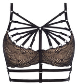 Axami 7681 Candy Shop Strappy Open Cups Shelf Bra MADE IN EUROPE