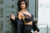 Axami 7761 Praline Long Line Lace Bra MADE IN EUROPE