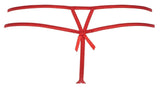 Axami 7828 Cranberry Muffin Glossy Lace Thong
