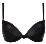 Axami 8341 Hypnotize Push-up Bra Black Matte Street Style Fashion Risque Luxe