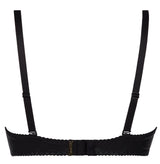 Axami 8341 Hypnotize Push-up Bra Black Matte Street Style Fashion Risque Luxe