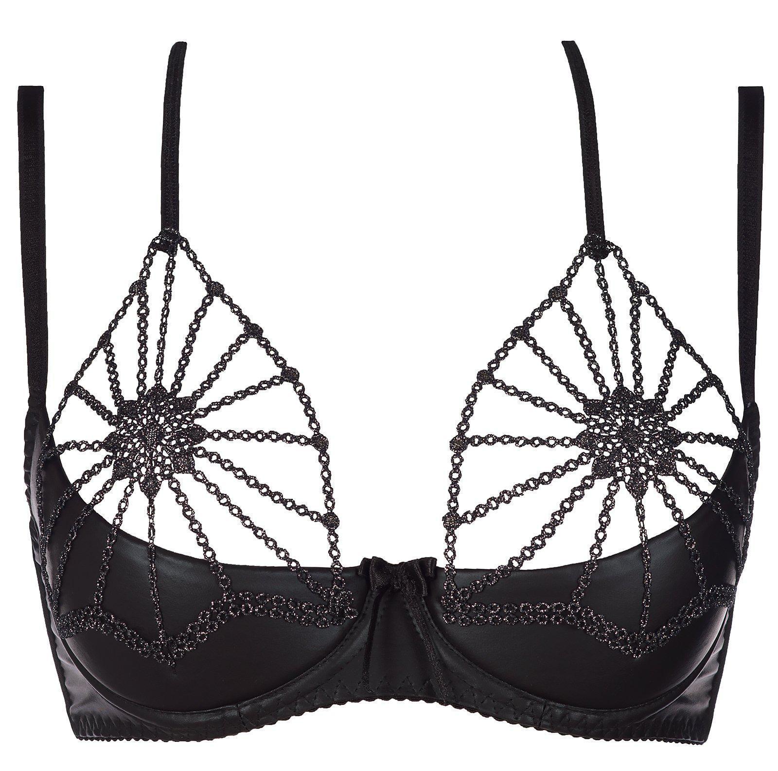 Axami 8361 Fascinate Peek-a-boo Open Cups Shelf Bra