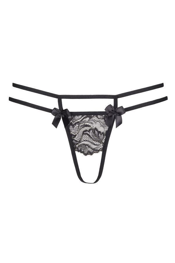 Axami 8668 Satellite Peekaboo Thong Plus Size