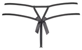 Axami 8738 Noir Thong Plus Size