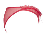 Axami 8748 Magenta Peekaboo Thong Plus Size