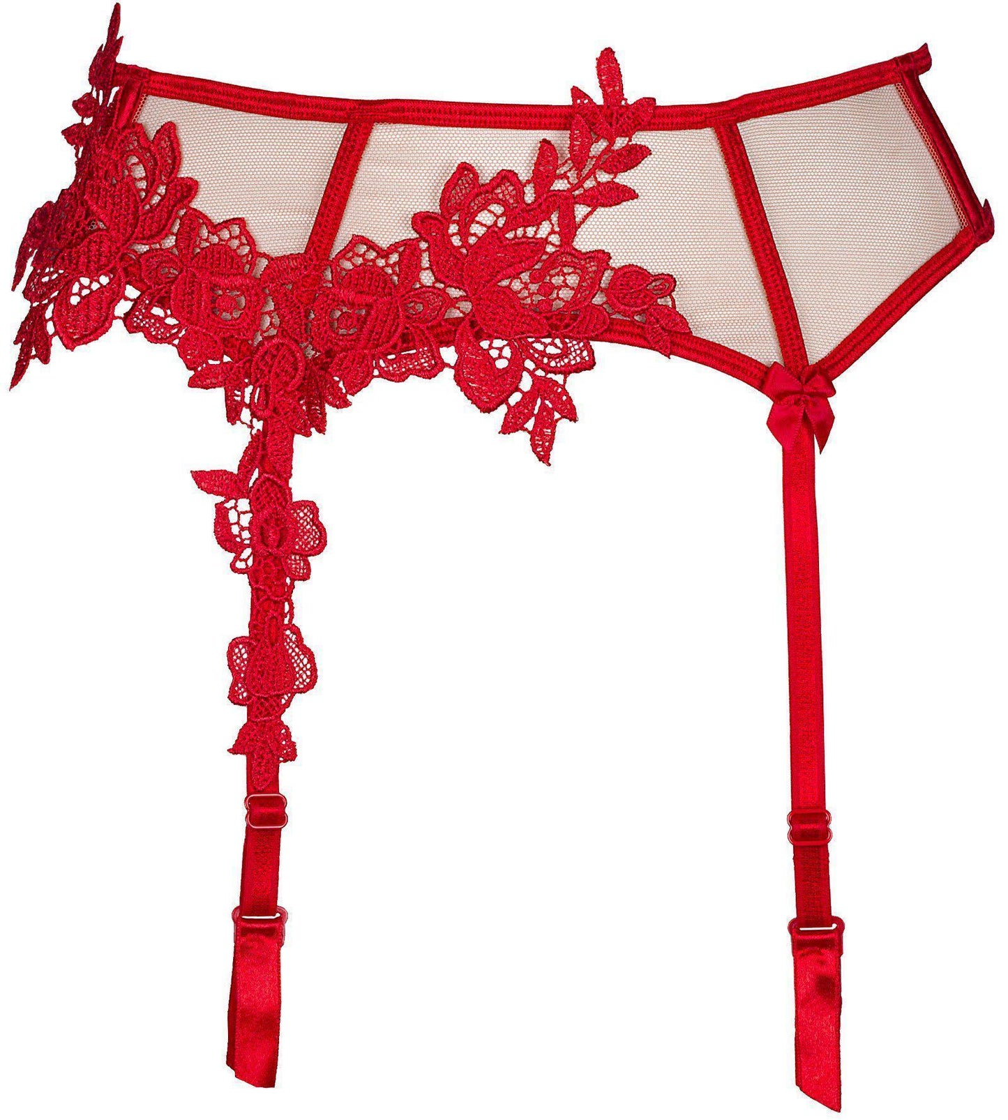 Axami 8862 Hot Sevilla Red Garter Belt