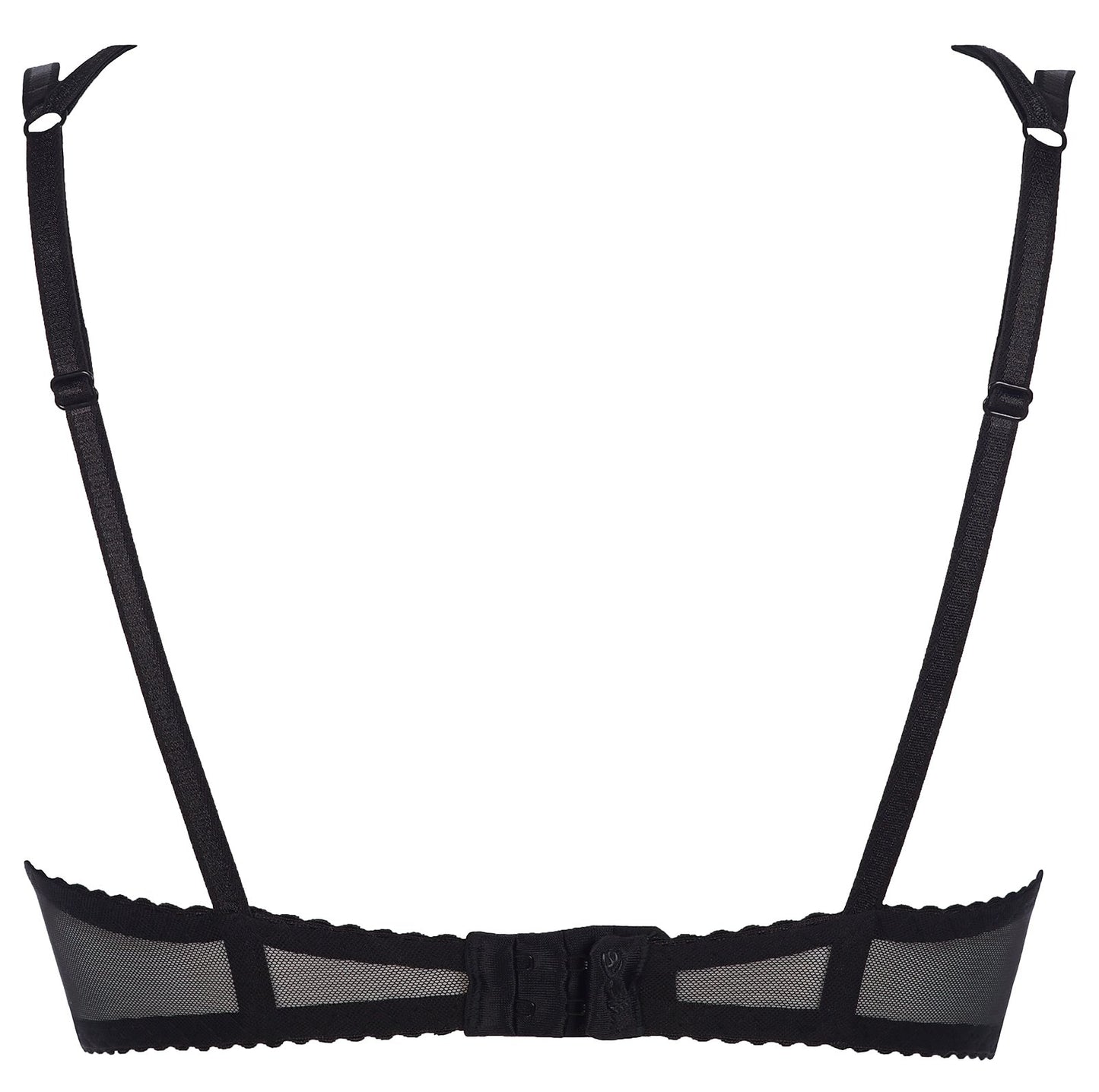 Axami 7701 Panna Cotta High Neck Open Cups Shelf Bra