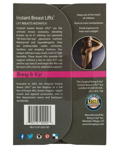 Bring It Up Original Breast Lifts - A- D Cup Pack of 8