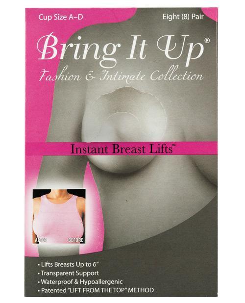 Bring It Up Original Breast Lifts - A- D Cup Pack of 8