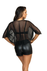 Axami 9153 Captivate Zipper Matte Shorts MADE IN EUROPE