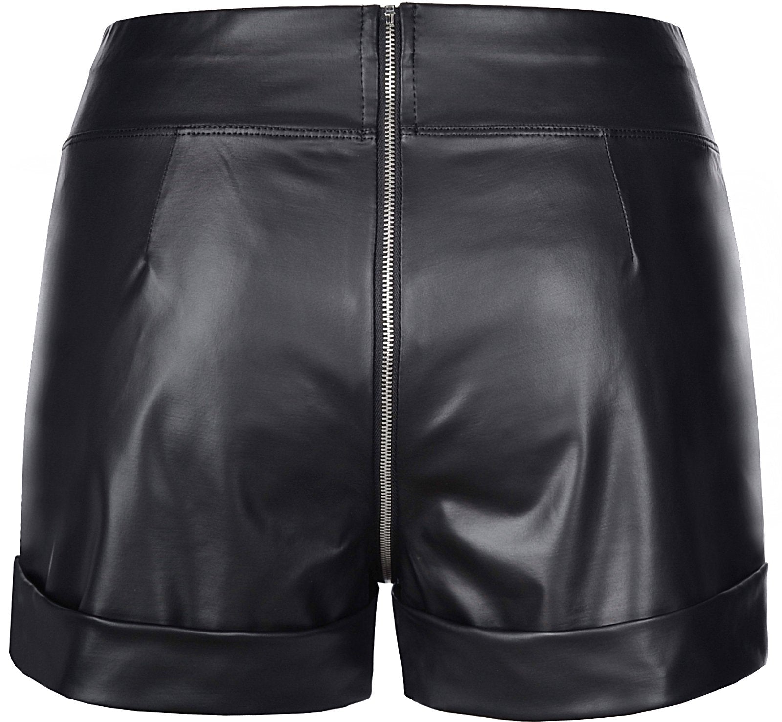 Axami 9153 Captivate Zipper Matte Shorts